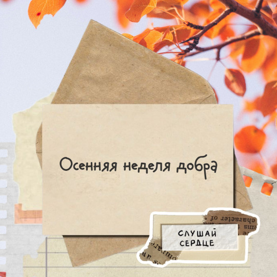 В Тульской области стартовала «Осенняя неделя добра»