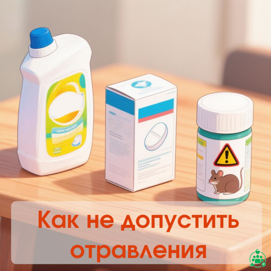 Внимание! Риск отравления детей!